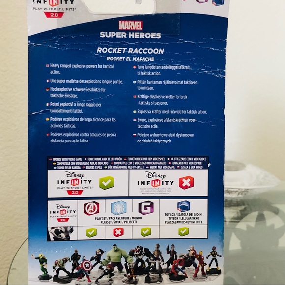 NEW NIB Disney Infinity 2.0 Marvel Rocket Raccoon Character - Picture 4 of 11